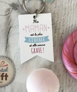Porte clé famille “Ma maman”