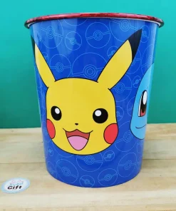 Pokémon – Poubelle en plastique – Corbeille à papier 22 cm