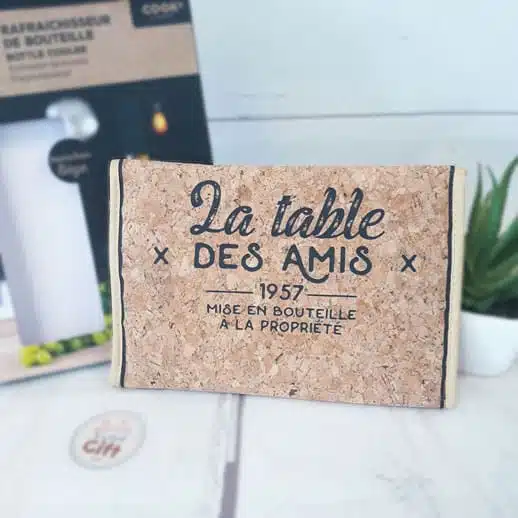 Rafraîchisseur de bouteille en liège – Image 3