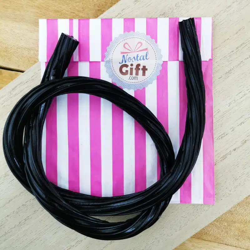 Cable bonbon réglisse de 60 cm40 – Image 2