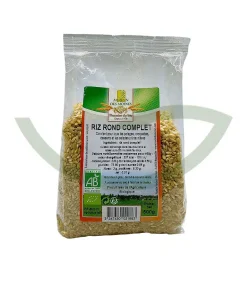 Riz rond complet – 500g – Moulin des Moines