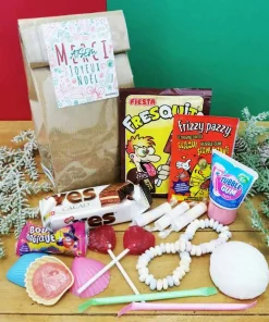 Sachet Bonbons des années 80 : “Merci ATSEM – Joyeux Noël” – (Collection Noël)