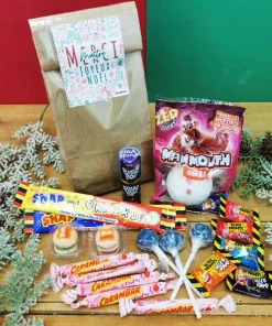 Sachet Bonbon des années 90 – Merci Maître – Joyeux Noël