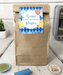 Sachet Bonbon des années 70 – “Bonne fête des pères Papa”