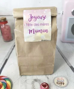 Sachet Bonbon des années 70 – Joyeuse fêtes des mères maman