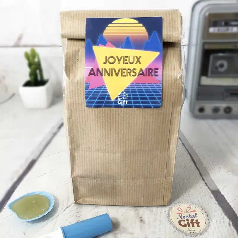 Sachet Bonbon des années 80 – “Anniversaire” – Image 2