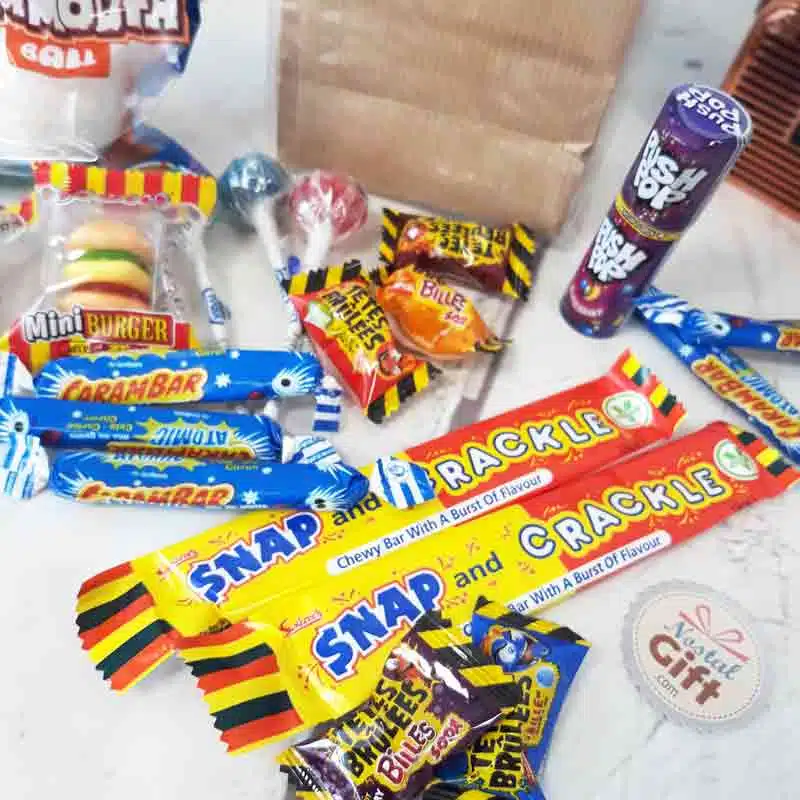 Sachet Bonbon des années 90 – “Bonne fête des pères Papa”