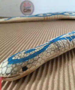 Serpent articulé en bois