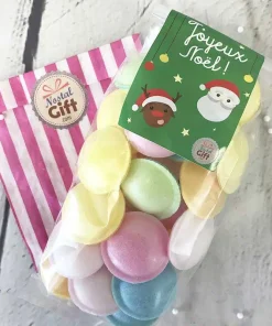 Sachet de bonbons de Noël pour enfant – Soucoupes à la poudre x40