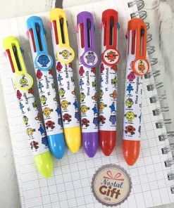 Stylo 8 couleurs Monsieur Madame