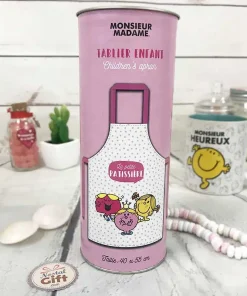 Tablier pour enfant – Monsieur Madame – La petite patissière