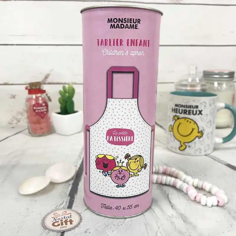 Tablier pour enfant – Monsieur Madame – La petite patissière