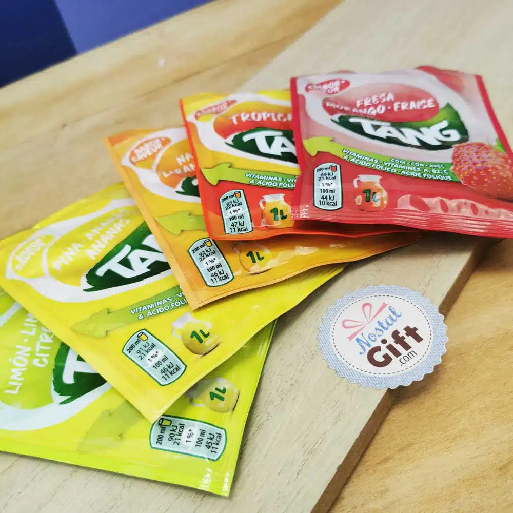 Boisson Tang x 5 (goûts Fraise, orange, citron, tropical, ananas) – Image 2