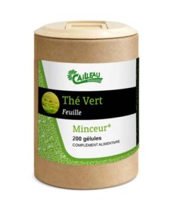 Thé vert feuille – 200 gélules – 250mg – Cailleau