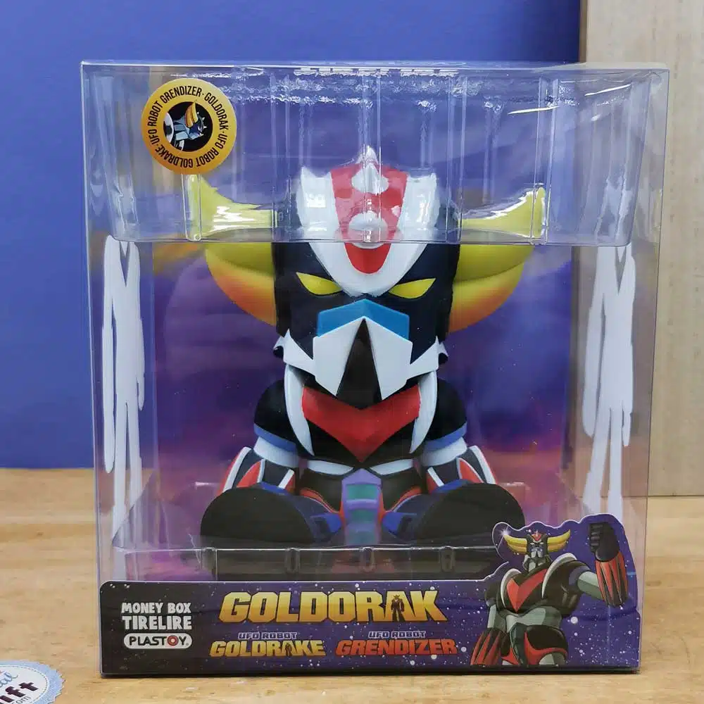 Figurine Tirelire Chibi Grendizer assis 15 cm – Goldorak – Image 6