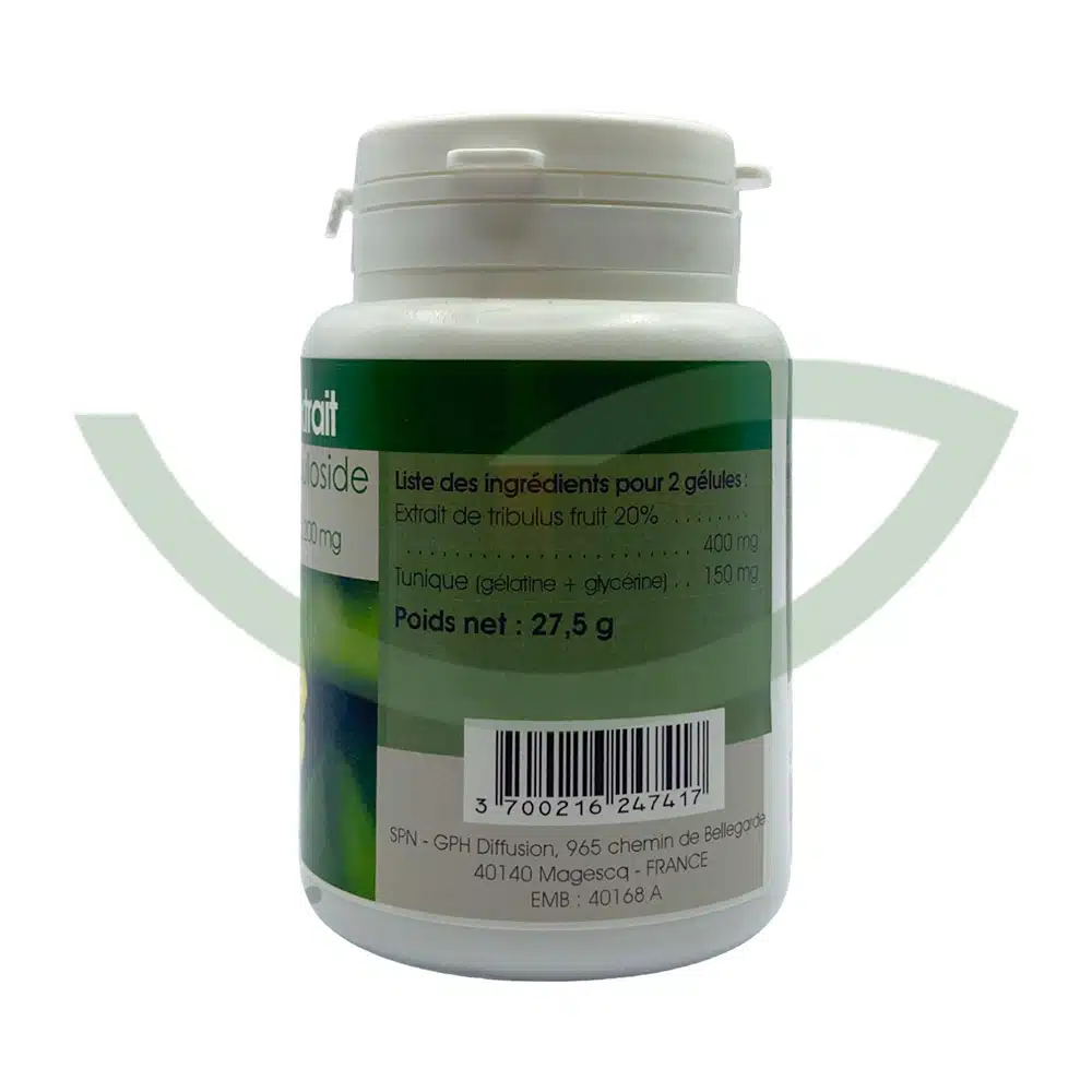 Tribulus – 100 gélules – 200mg – GPH – Image 2