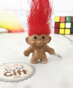Porte-clefs troll vintage