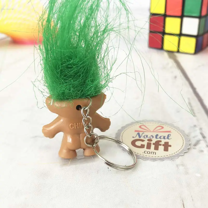 Porte-clefs troll vintage – Image 2
