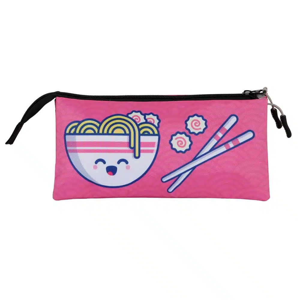 Trousse Kawaii Ramen – Oh My POP – 3 compartiments – 22 cm – Image 2