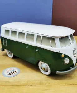 Volkswagen combi vert en métal pour bundle
