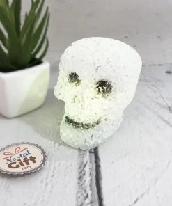 Tête de mort veilleuse  – Décoration Halloween