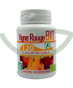 Vigne rouge bio – 120 comprimés – 400mg – GPH