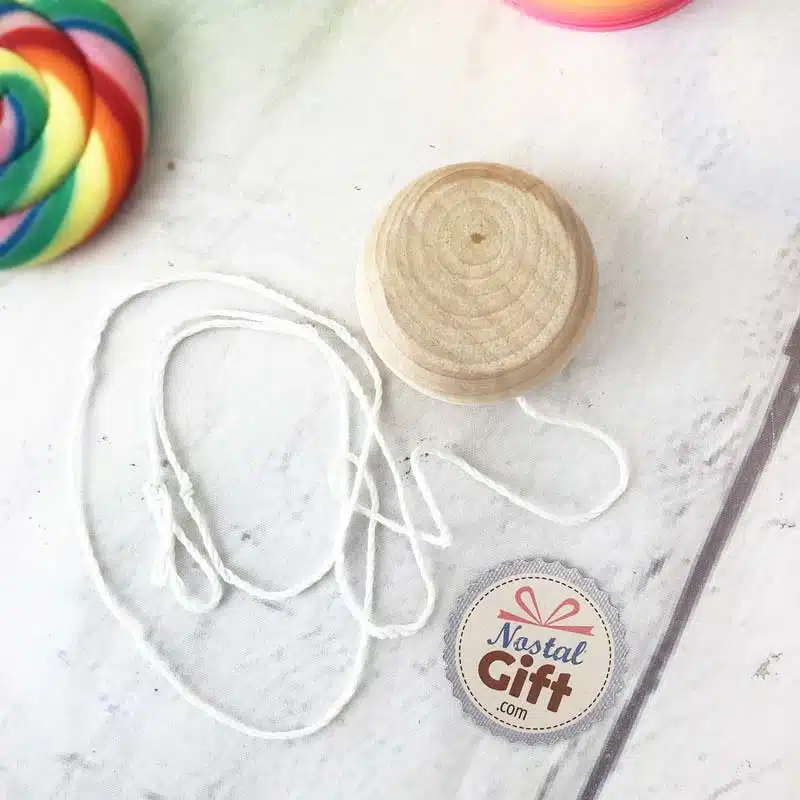 Yoyo traditionnel en bois – Image 2