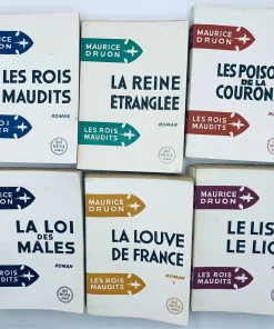 Les Rois Maudits 6 Volumes Ancienne Édition Maurice Druon