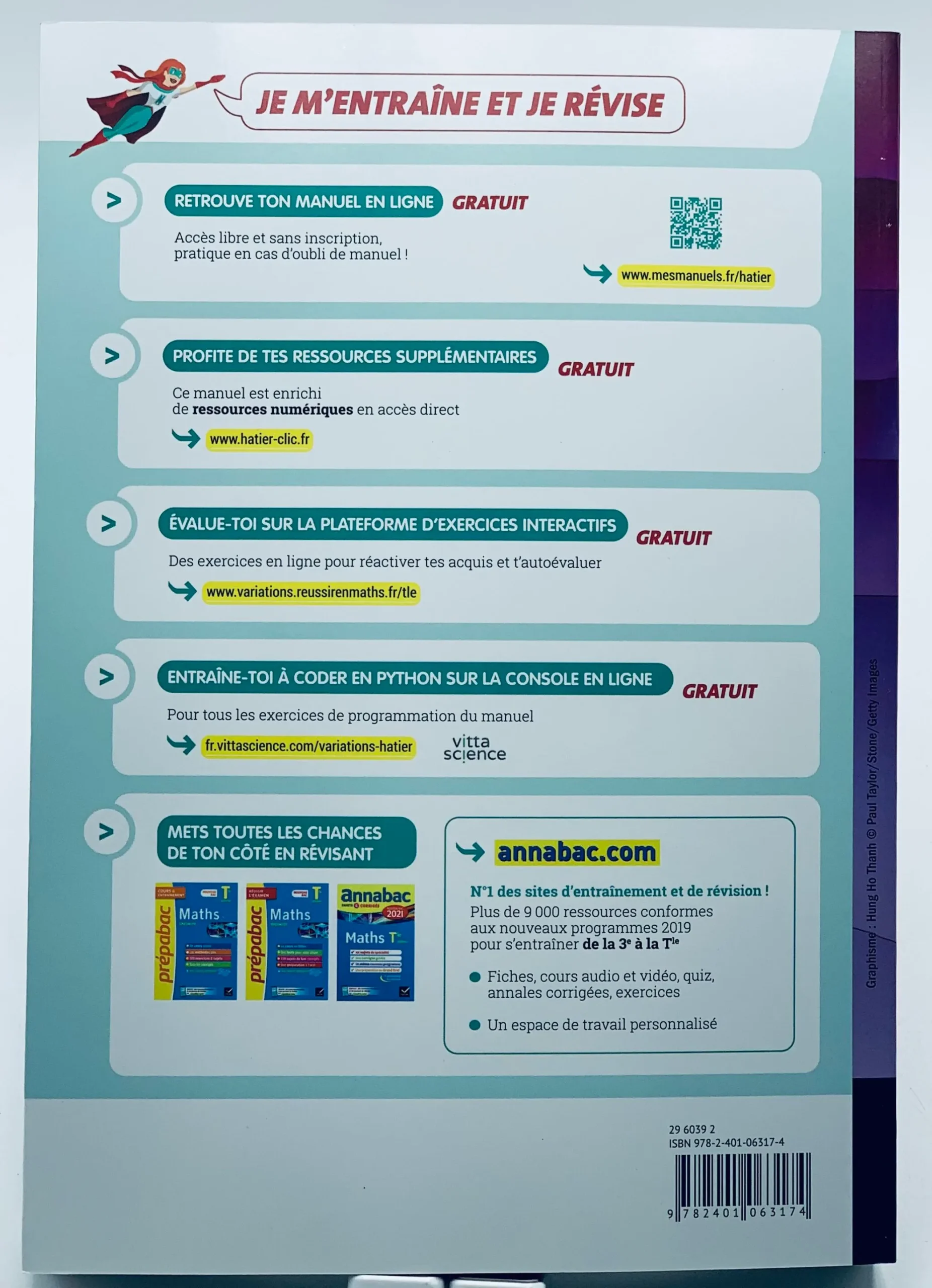 Variations Maths Tle – Éd. 2020 – Livre élève – Image 2