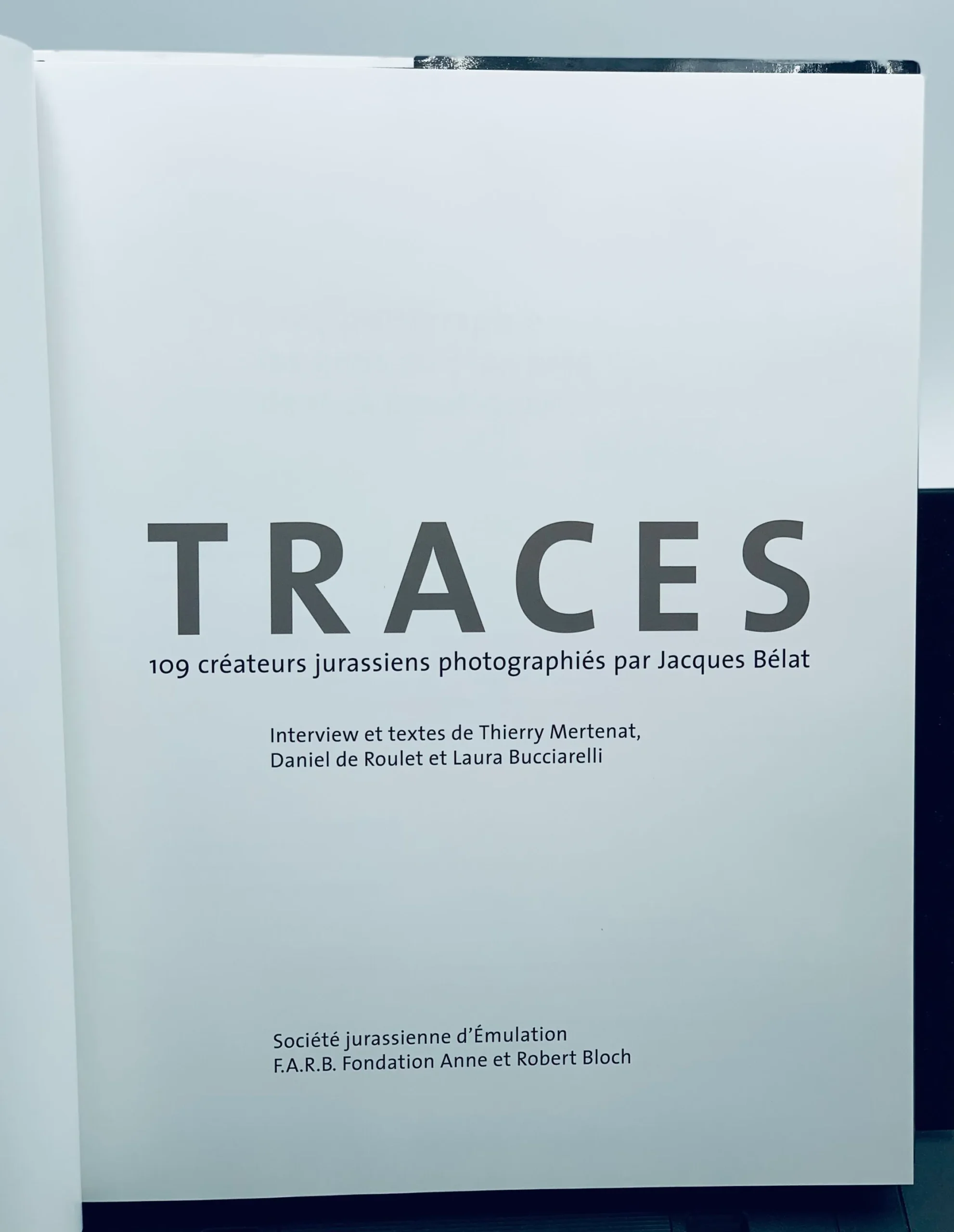 Traces: 109 créateurs jurassiens Jacques Belat – Image 2