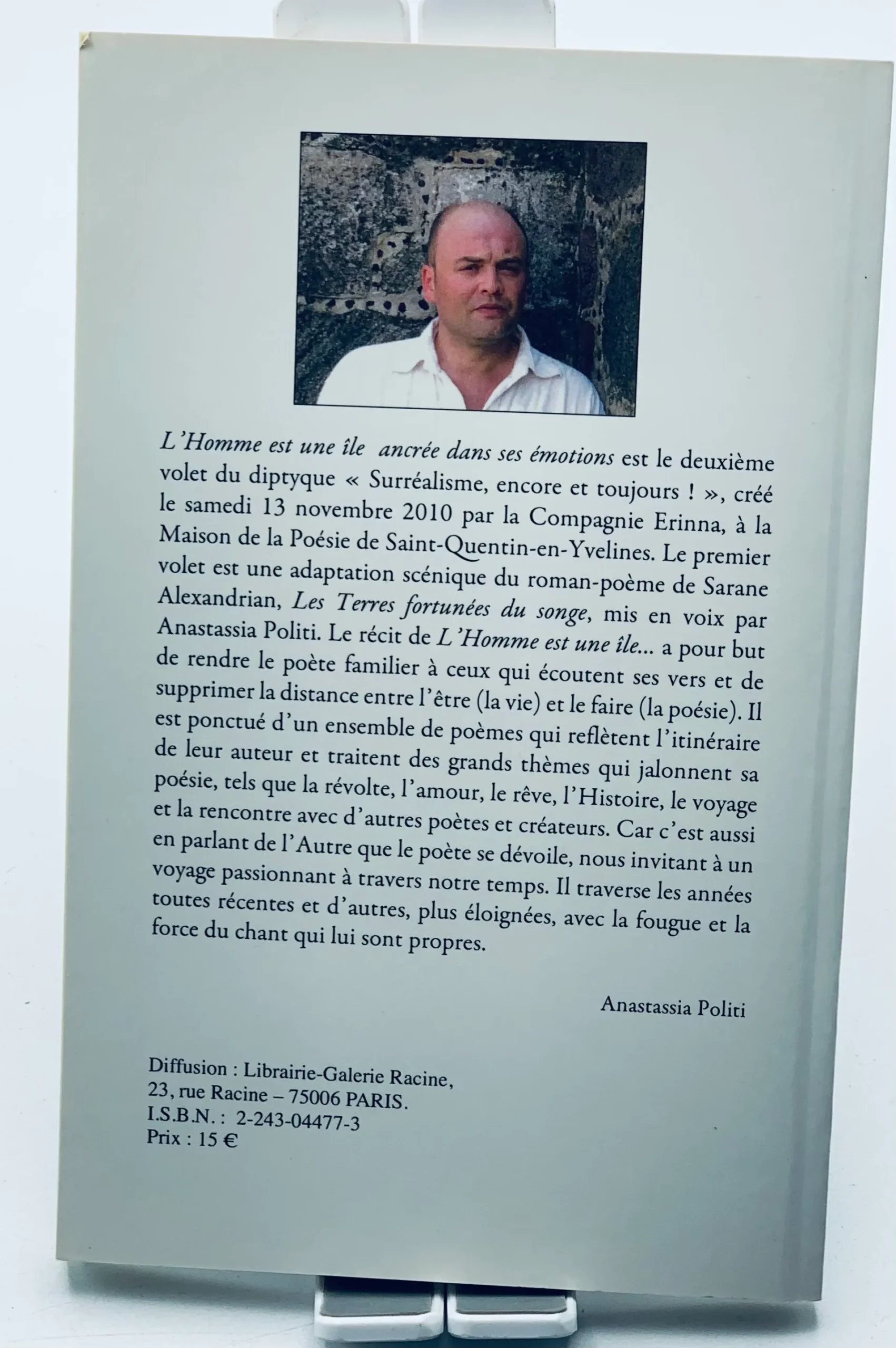 L’HOMME EST UNE ÎLE ANCRÉE DANS SES ÉMOTIONS Christophe DAUPHIN – Image 3