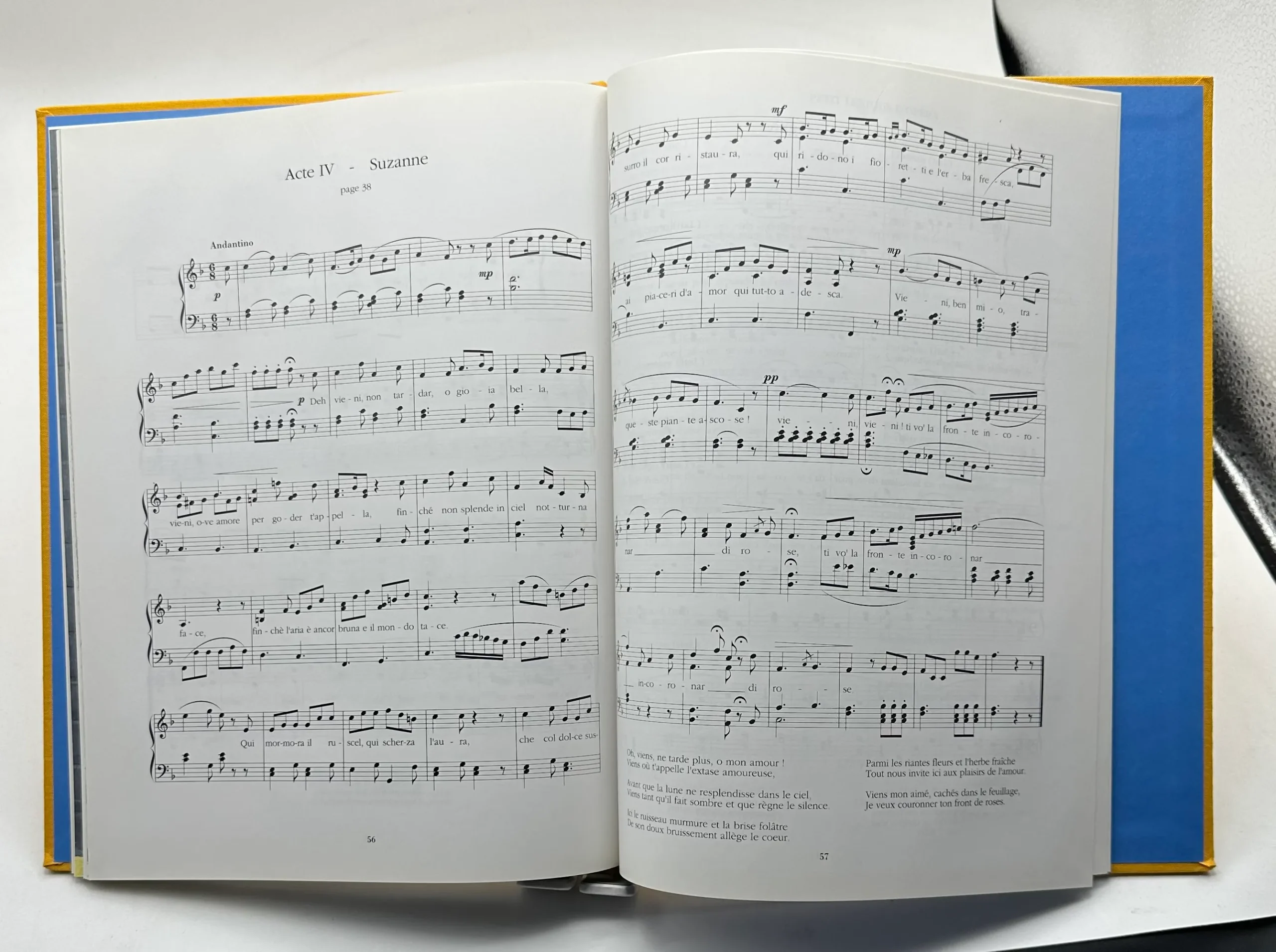 Noces de Figaro avec les partition d’extraits Wolfgang-Amadeus Mozart; Lorenzo Da Ponte – Image 4