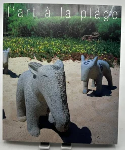 L&rsquo;art à la plage sculptures plage de Pampelonne Ramatuelle été 2001