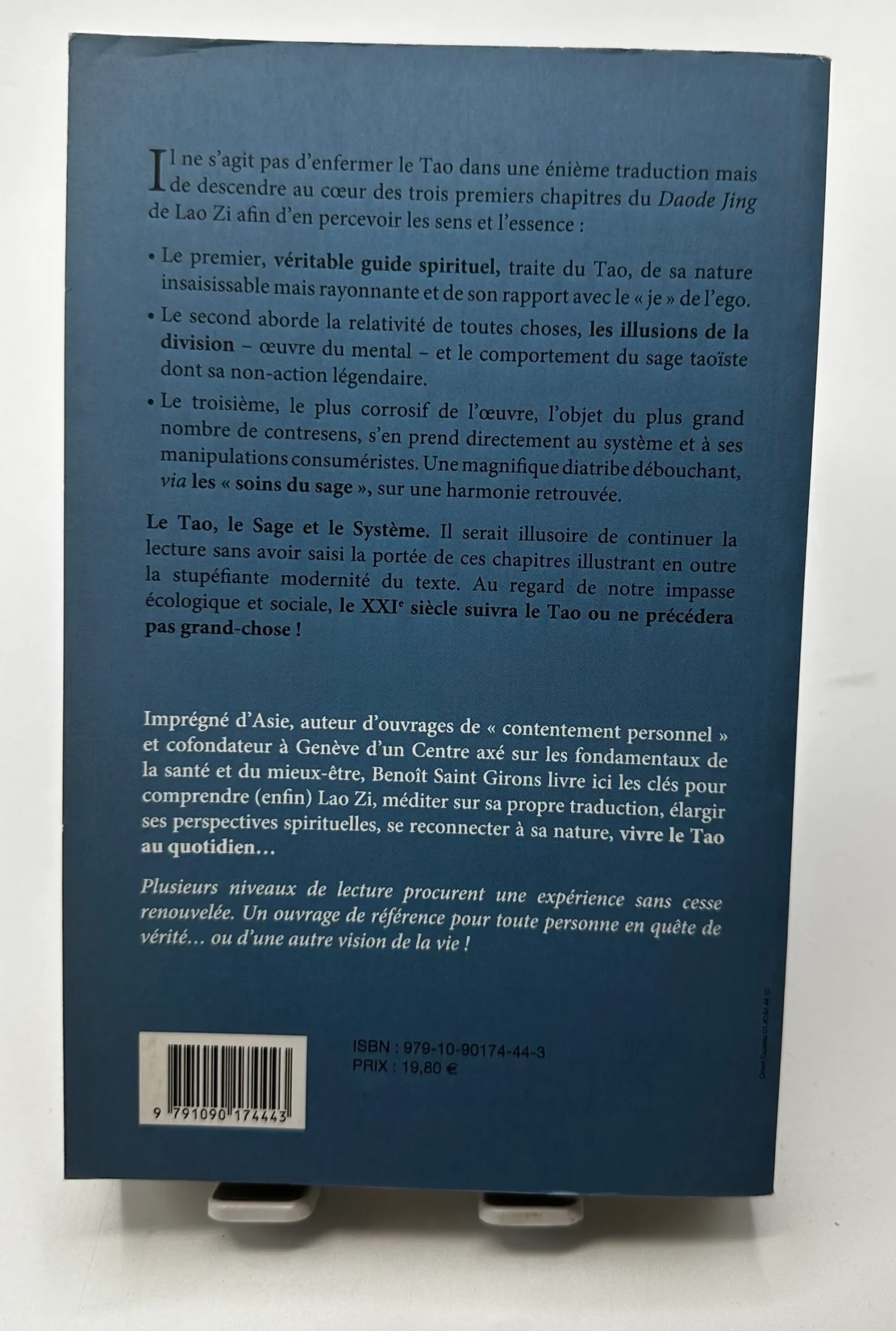Les sens du Tao – Comprendre Lao Zi et vivre mieux Saint Girons, Benoît – Image 2