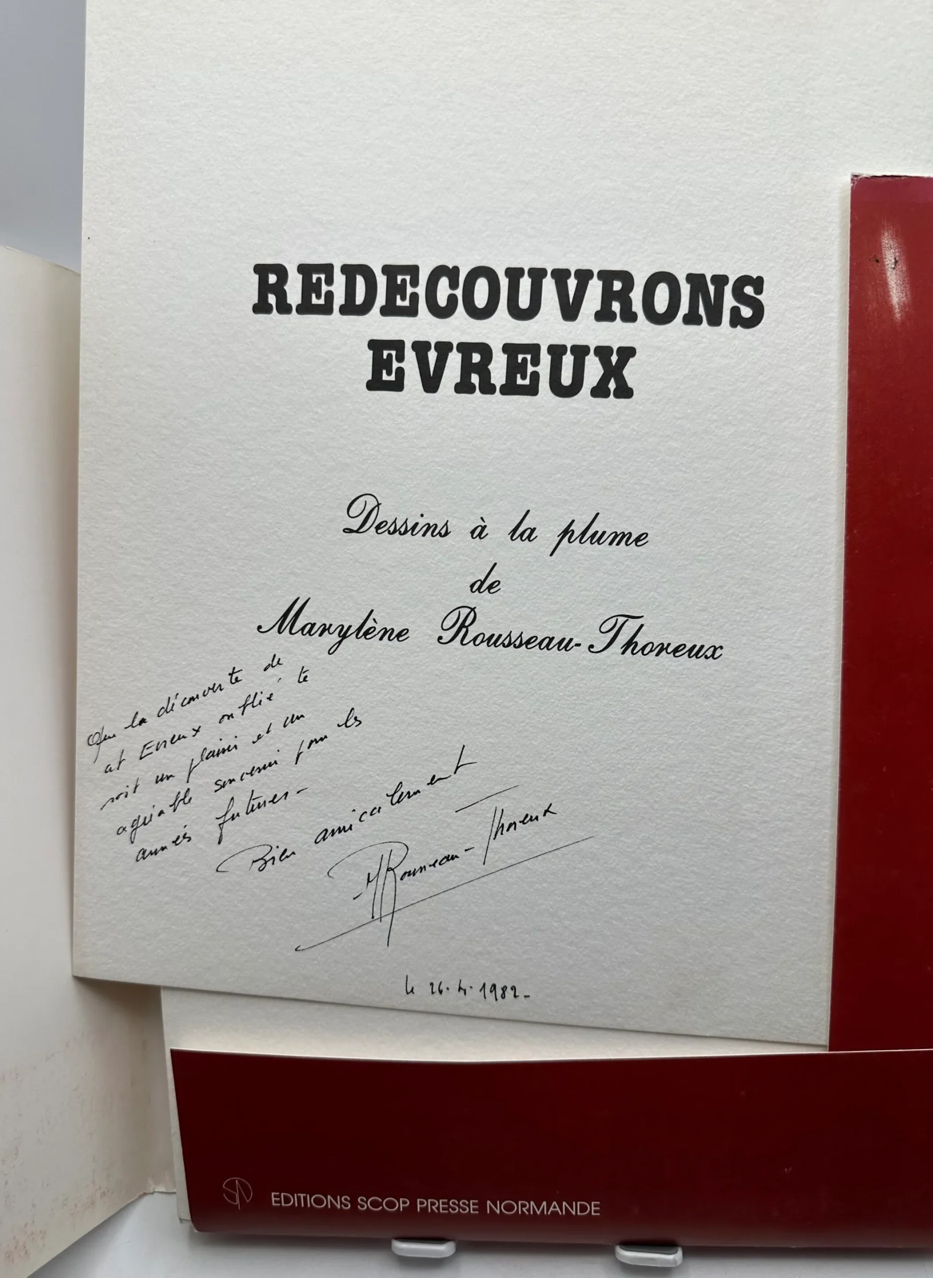Redecouvrons Évreux Dessins à la plume Marylène Rousseau-Thoreux – Image 4