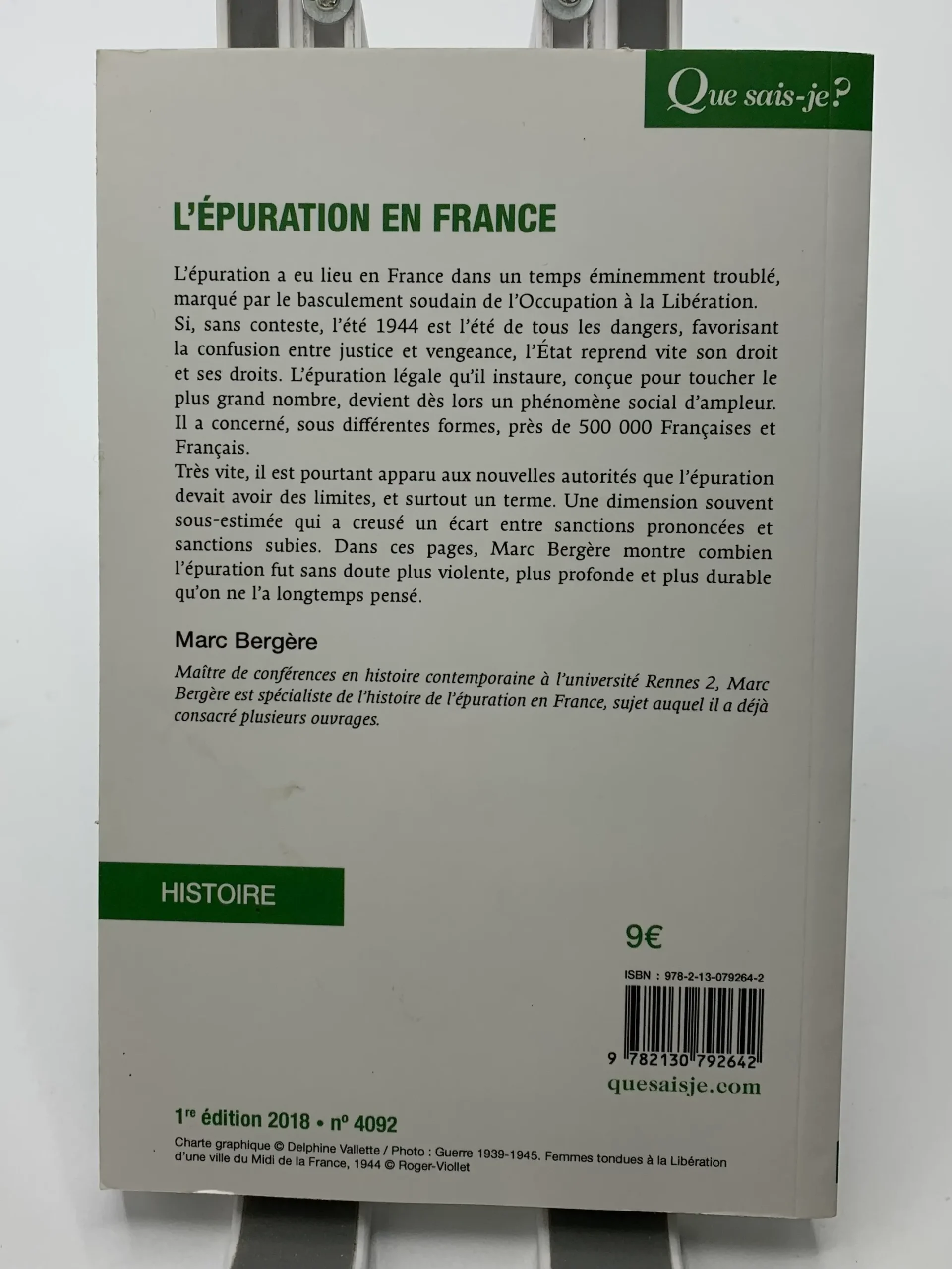 L’Épuration en France Bergère, Marc – Image 2