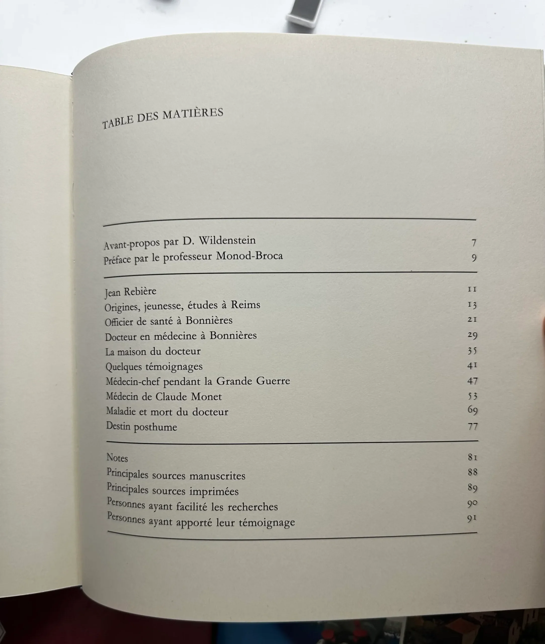 Le Médecin de Claude Monet, Jean Rebière Wildenstein, Walter – Image 2