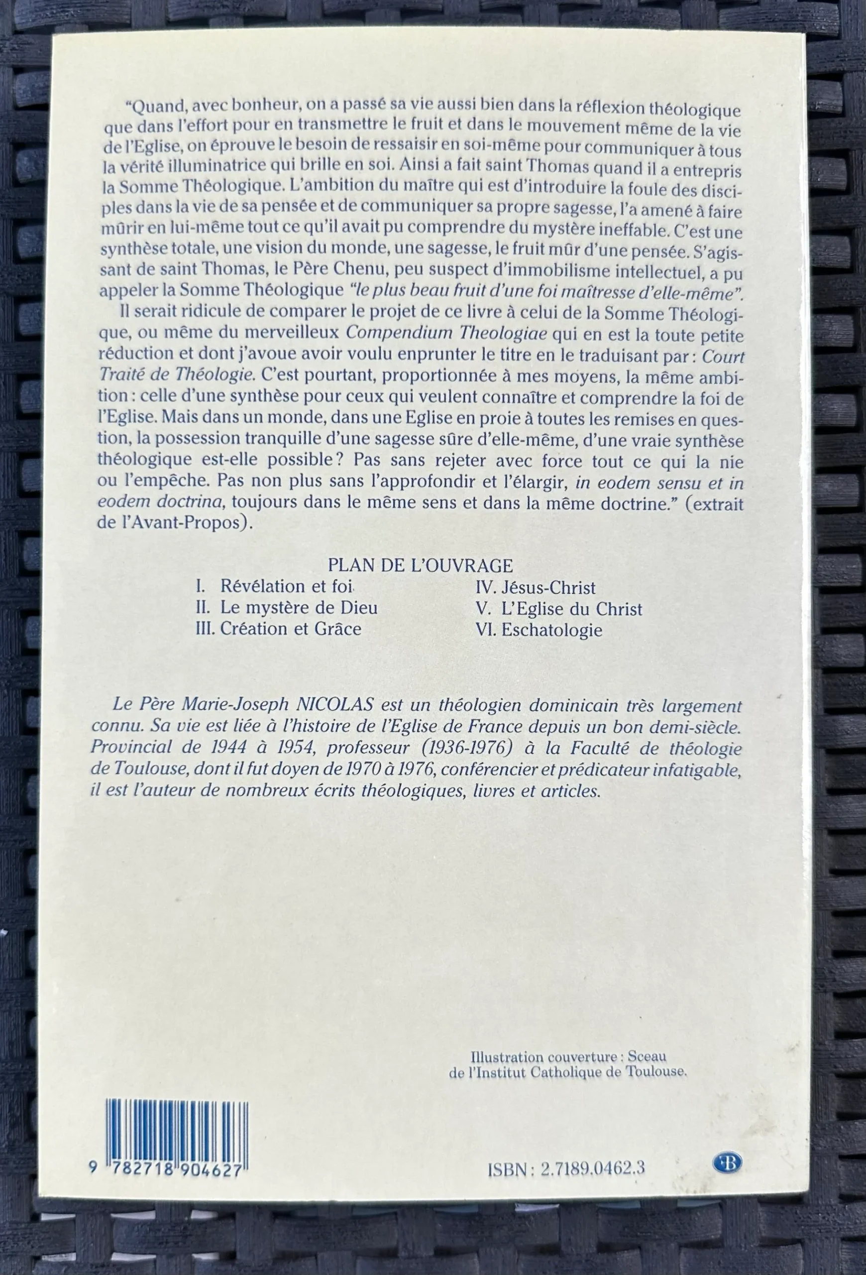 Court traité de théologie Nicolas, Marie-Joseph – Image 2