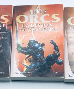 Orcs Tome 1 à Tome 3: La Compagnie de la Foudre, La Légion du tonnerre, Les Guerriers de la tempête Stan Nicholls