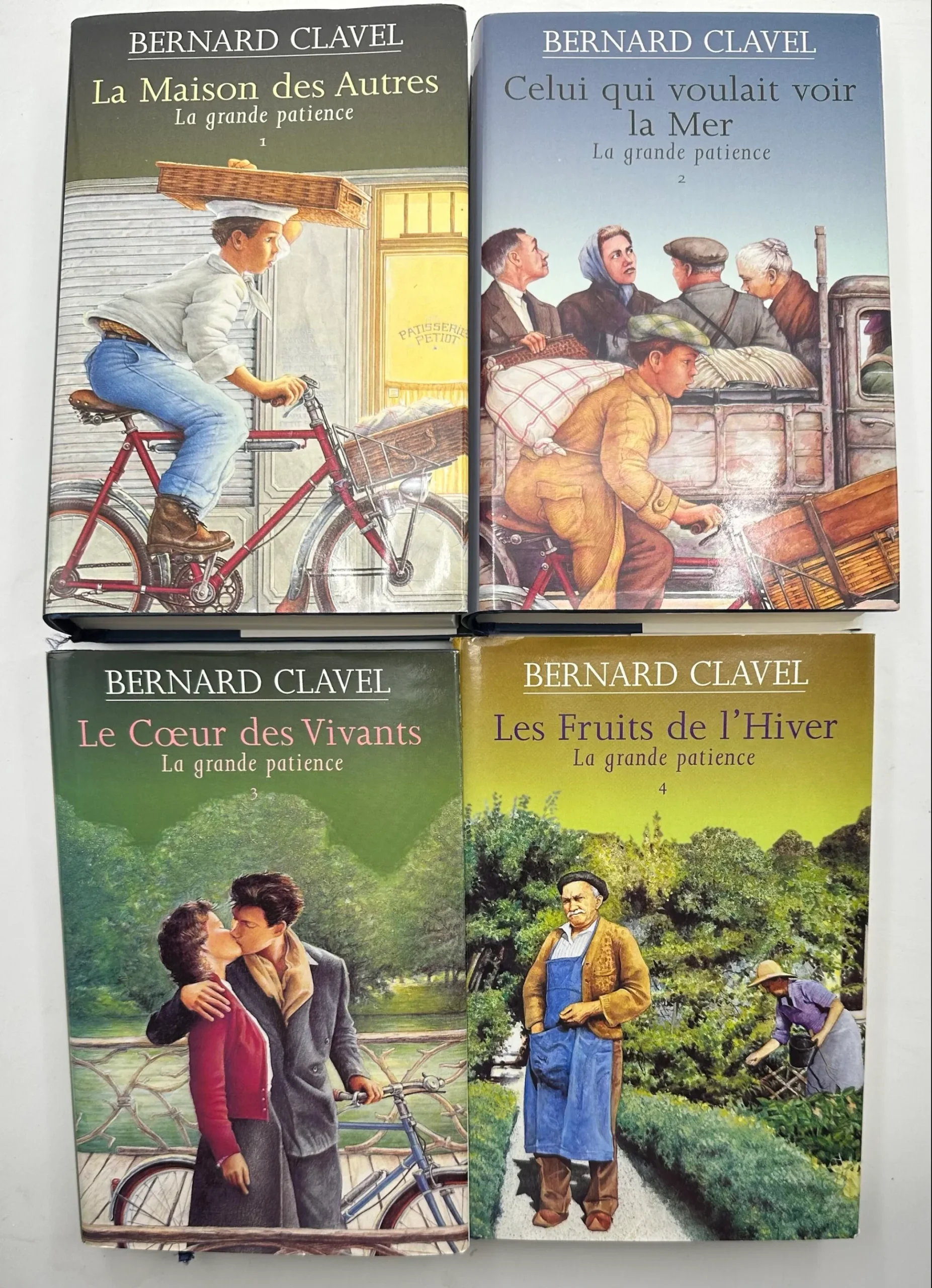 La grande patience en 4 volumes La maison des autres/Celui qui voulait voir la mer/Le coeur des vivants/Les fruits de l’hiverBernard Clavel