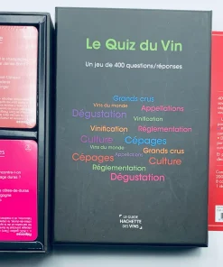 Coffret Le Quiz du Vin un jeu de 400 questions /réponses