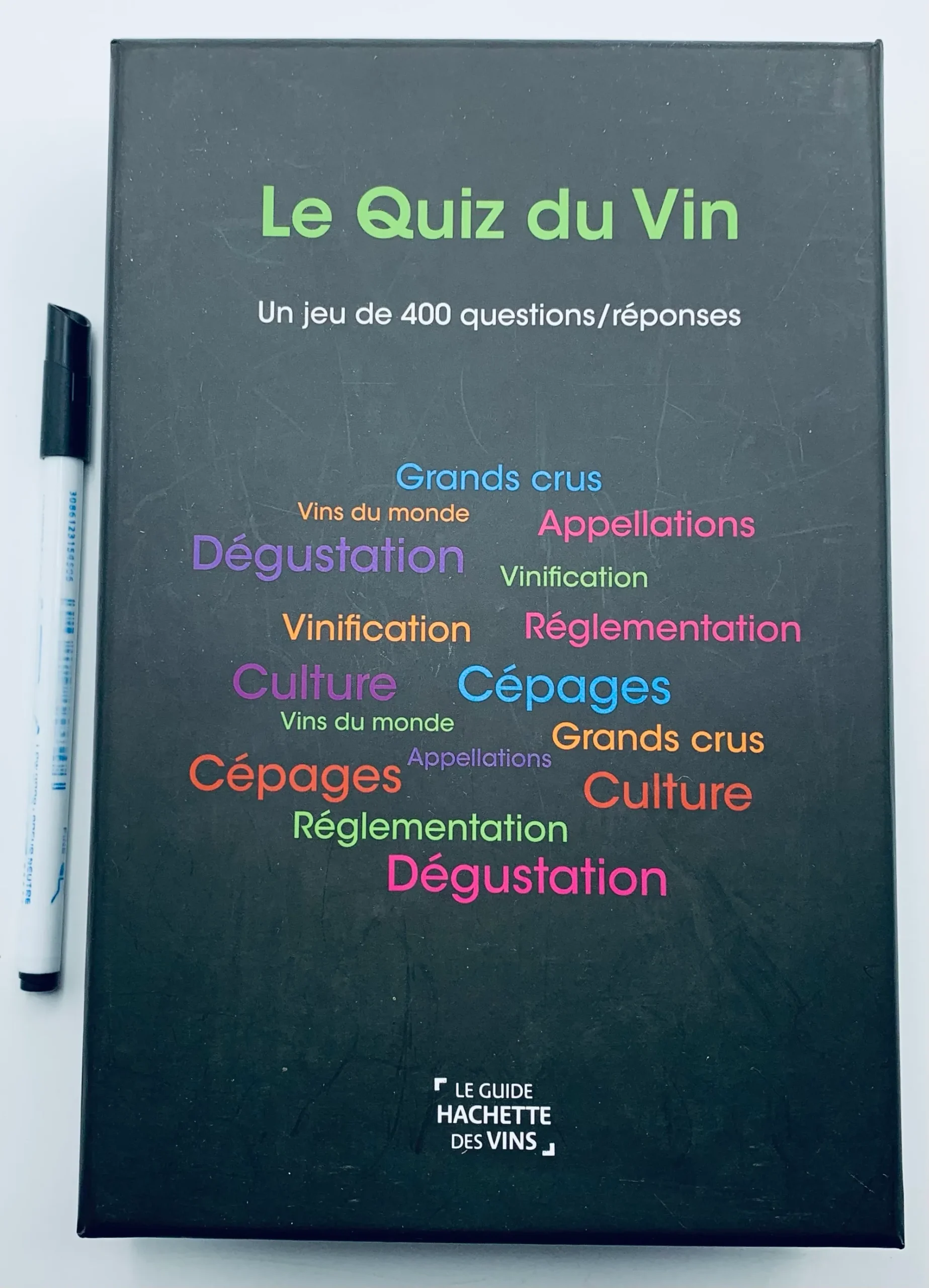 Coffret Le Quiz du Vin un jeu de 400 questions /réponses – Image 2