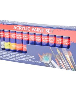 Boîte de 12 Tubes de Peinture Acrylique