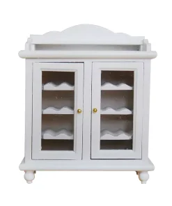 Meuble de Cuisine en bois blanc – 2 Portes