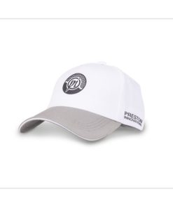 Casquette Preston Blanche avec logo P.I.