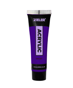 Peinture Acrylique Zieler Tube de 22ml – Violet