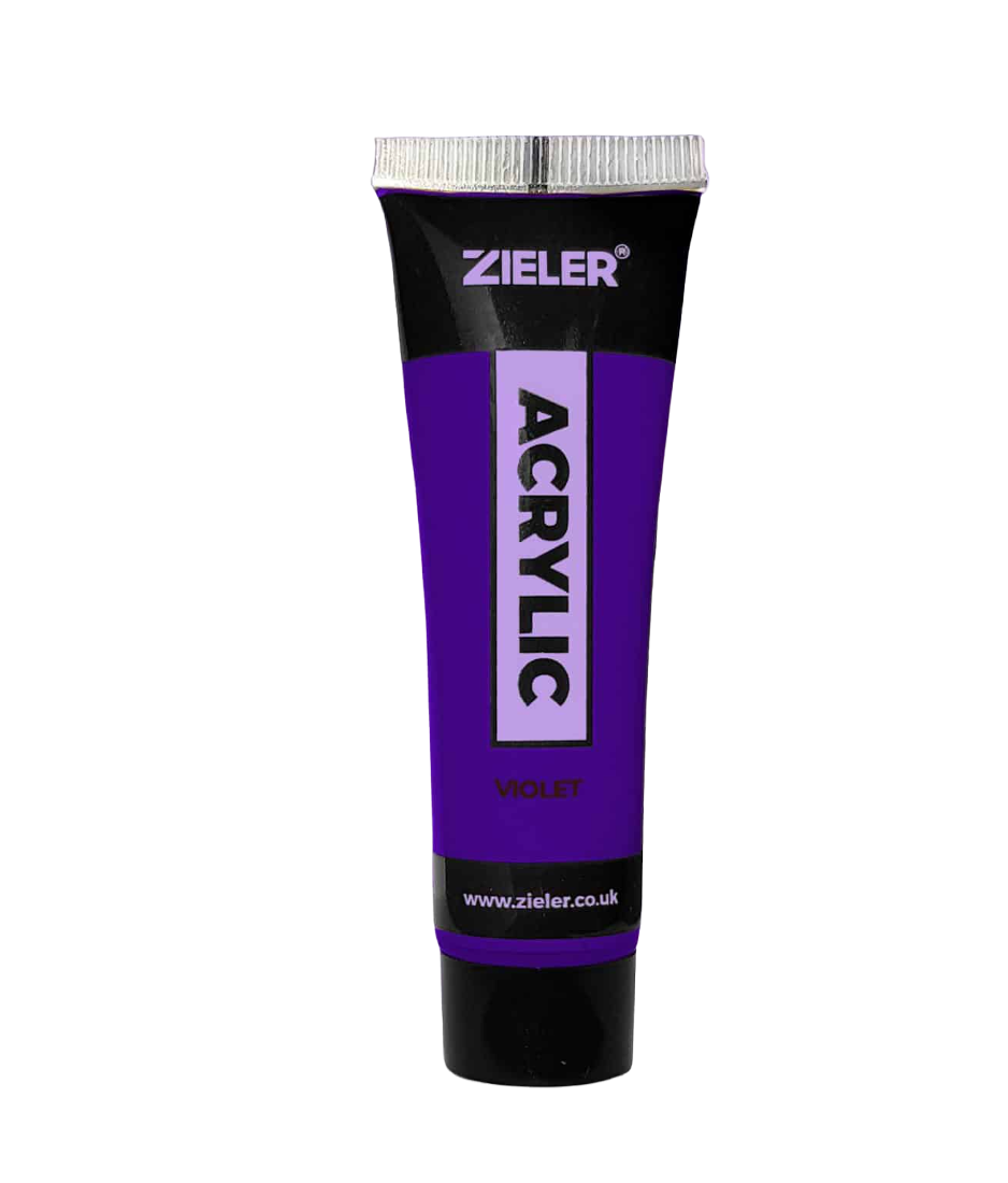 Peinture Acrylique Zieler Tube de 22ml – Violet