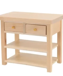 Table de travail avec deux tiroirs