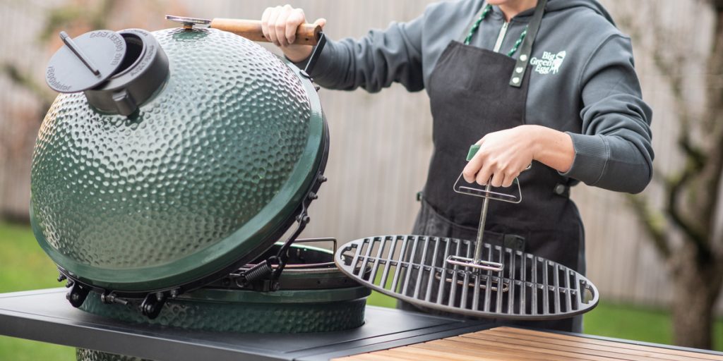 BIG GREEN EGG -EXTRACTEUR POUR GRILLE EN FONTE