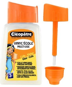 Colle Vinyl&rsquo;école en 80 gr avec pinceau incorporé